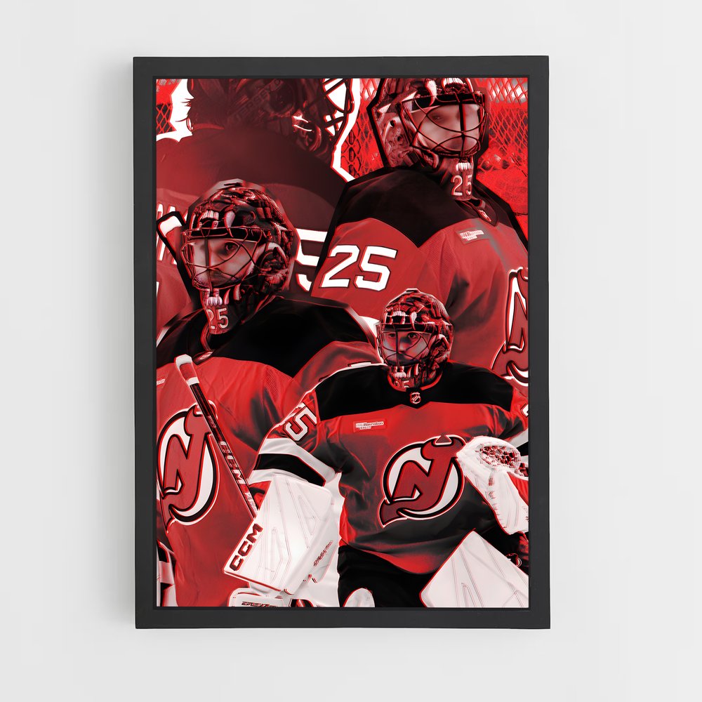Poster Gardiens de Filet – affiche Hockey sur glace (vue 2)